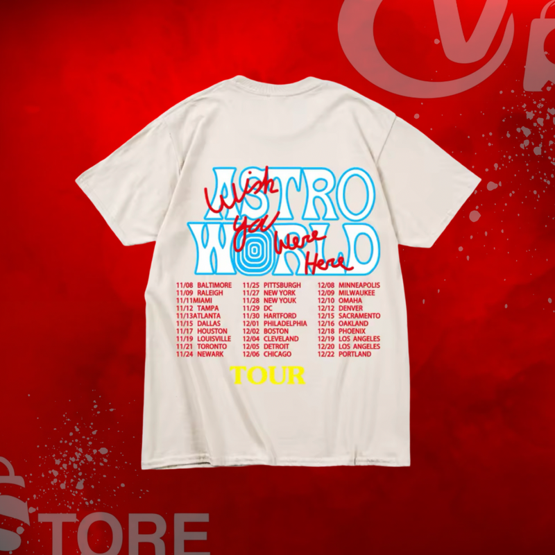 Cactus Jack Hip Hop T-Shirt