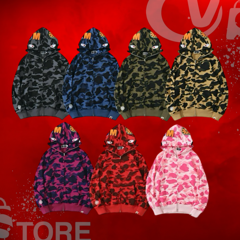 Bape Shark Full Zip Hoodie