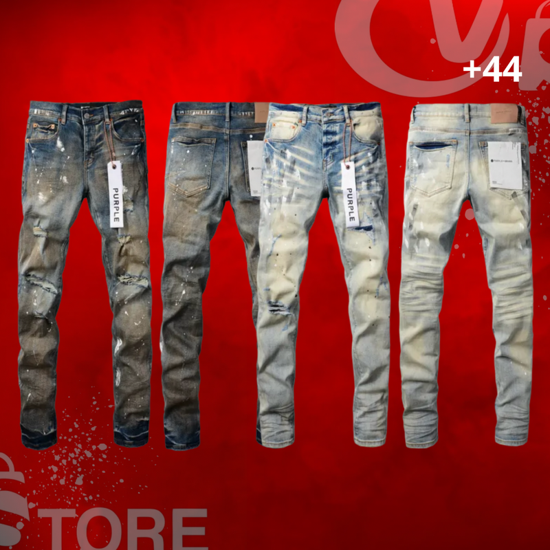 Designer Jeans Purple