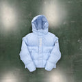 Jaqueta Trapstar Decoded Hooded Puffer 2.0 Jacket Ice Blue