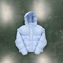 Jaqueta Trapstar Decoded Hooded Puffer 2.0 Jacket Ice Blue