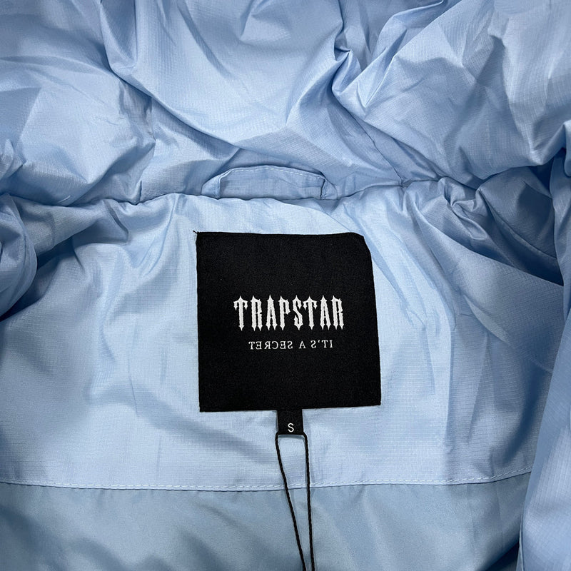 Jaqueta Trapstar Decoded Hooded Puffer 2.0 Jacket Ice Blue