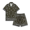 Conjunto camisa e short Amiri