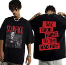 Scarface Tony Montana Movie Graphics T-Shirt