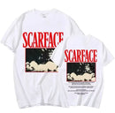 Scarface Tony Montana Movie Graphics T-Shirt
