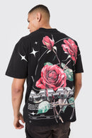 GRAPHIC ROSE T-SHIRT