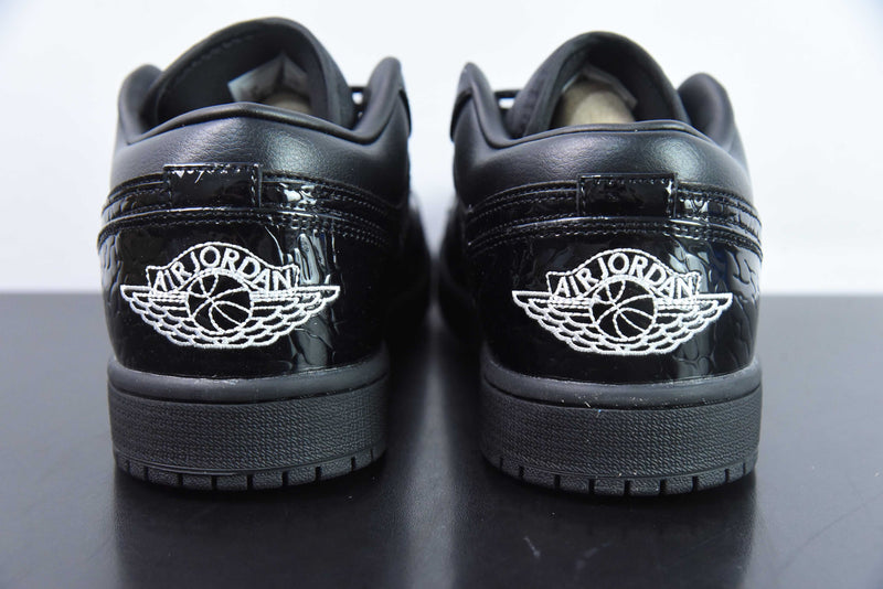 Jordan 1 Retro Low SE Patent Elephant Black