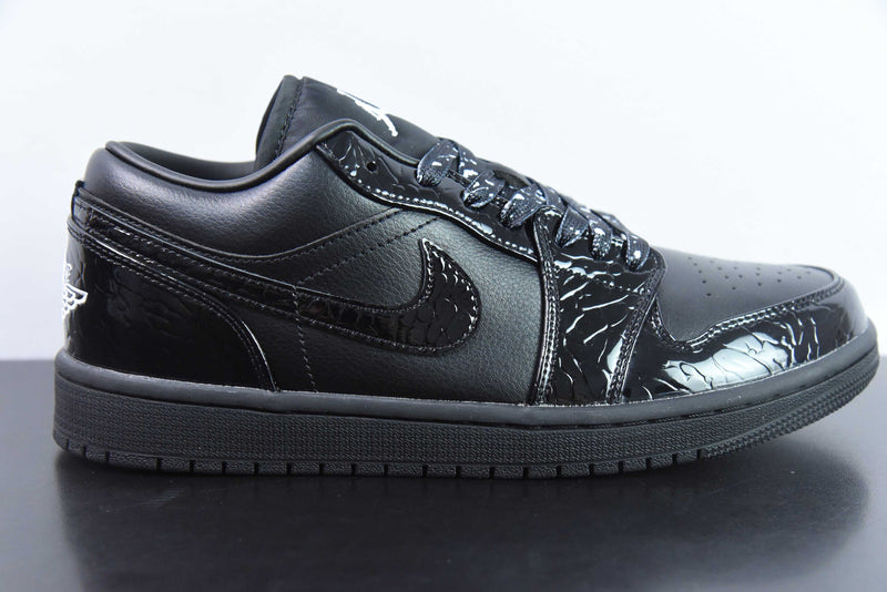 Jordan 1 Retro Low SE Patent Elephant Black