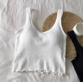 Regata Casual Lovito Com Babados Lisos
