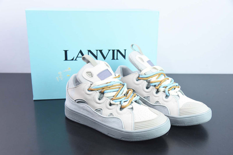 Lanvin Leather Curb Sneaker