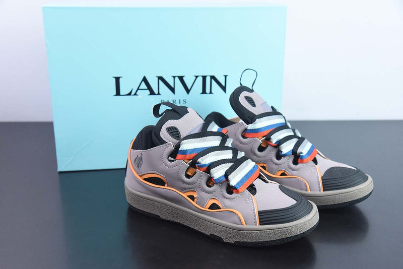 Lanvin Leather Curb Sneaker