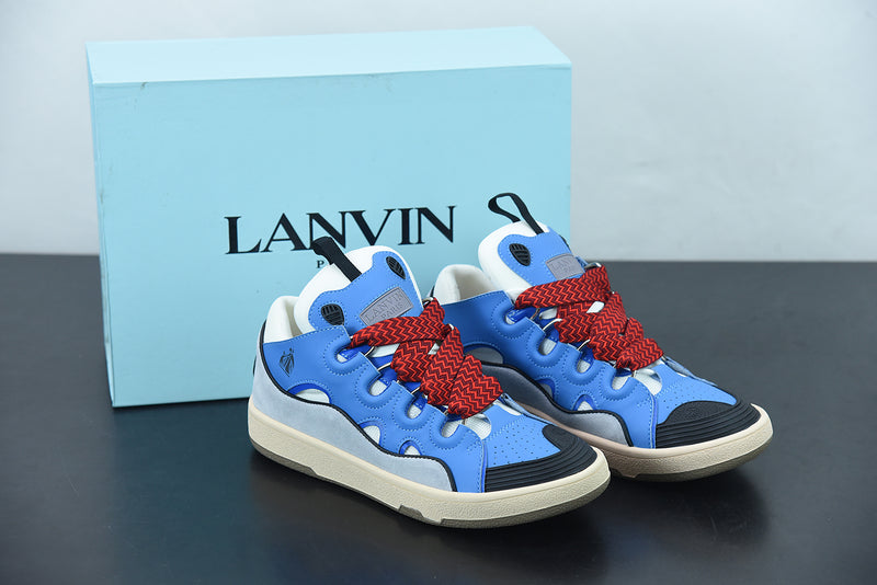 Lanvin Leather Curb Sneaker