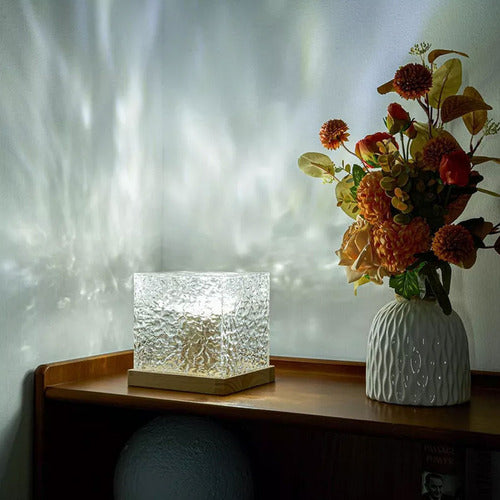 Luz Rotativa De Onda Luz Noturna Com Ondas Onduladas