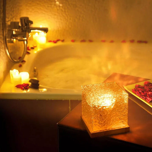 Luz Rotativa De Onda Luz Noturna Com Ondas Onduladas