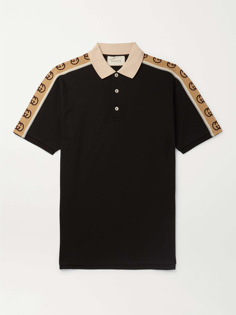 Gucci GG Stripe Polo Shirt
