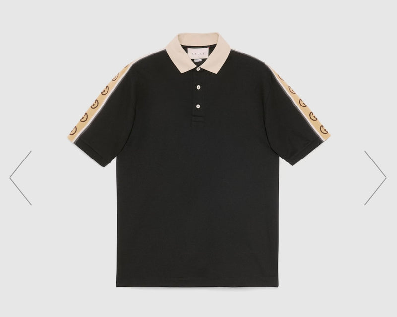 Gucci GG Stripe Polo Shirt