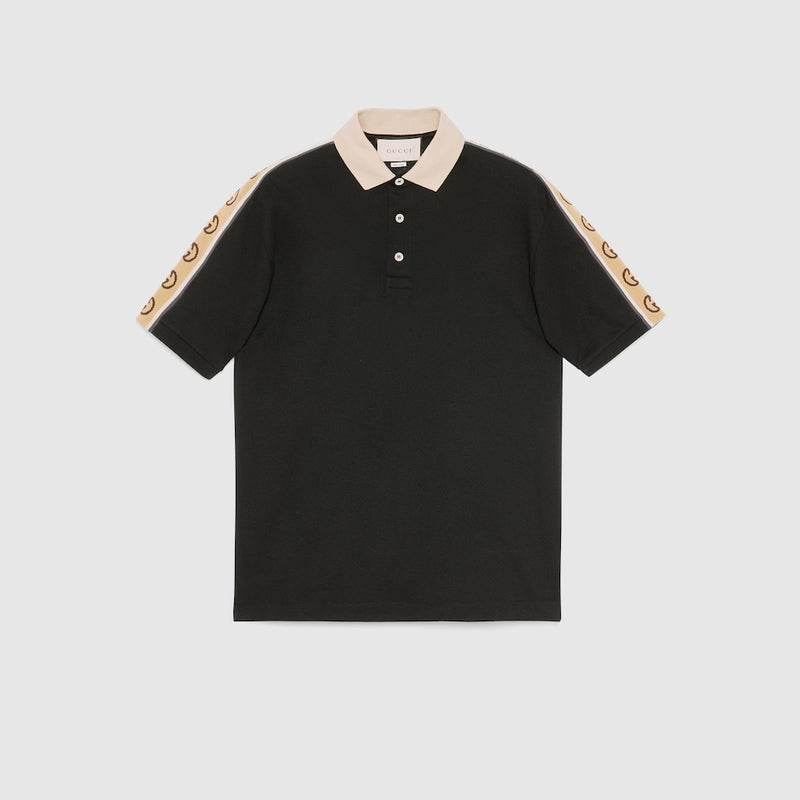 Gucci GG Stripe Polo Shirt