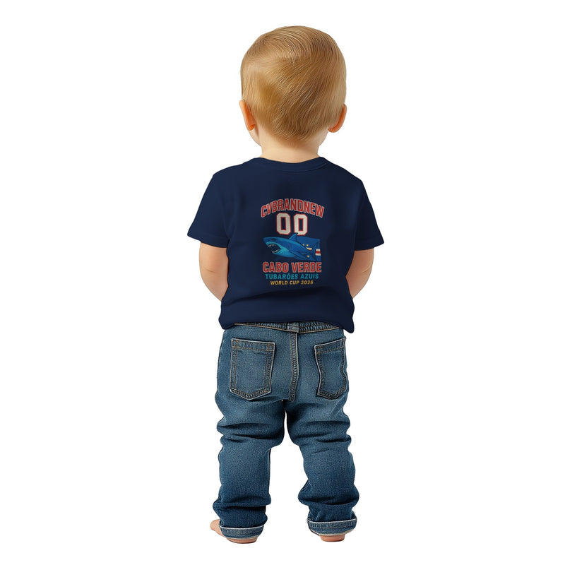 T-shirt Baby CVBRANDNEW Cabo Verde – Edição Mundial 2026