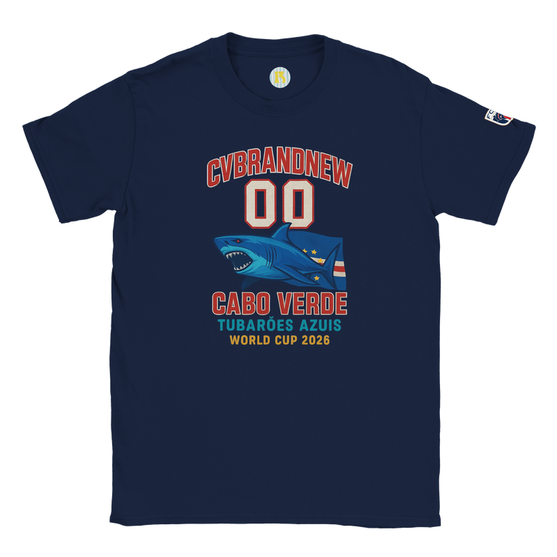 T-shirt Infantil CVBRANDNEW Cabo Verde – Edição Mundial 2026