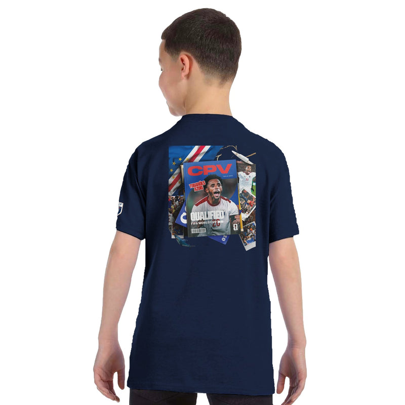T-shirt Infantil CVBRANDNEW Cabo Verde – Edição Mundial 2026