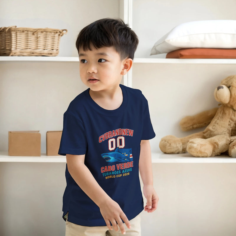 T-shirt Infantil CVBRANDNEW Cabo Verde – Edição Mundial 2026