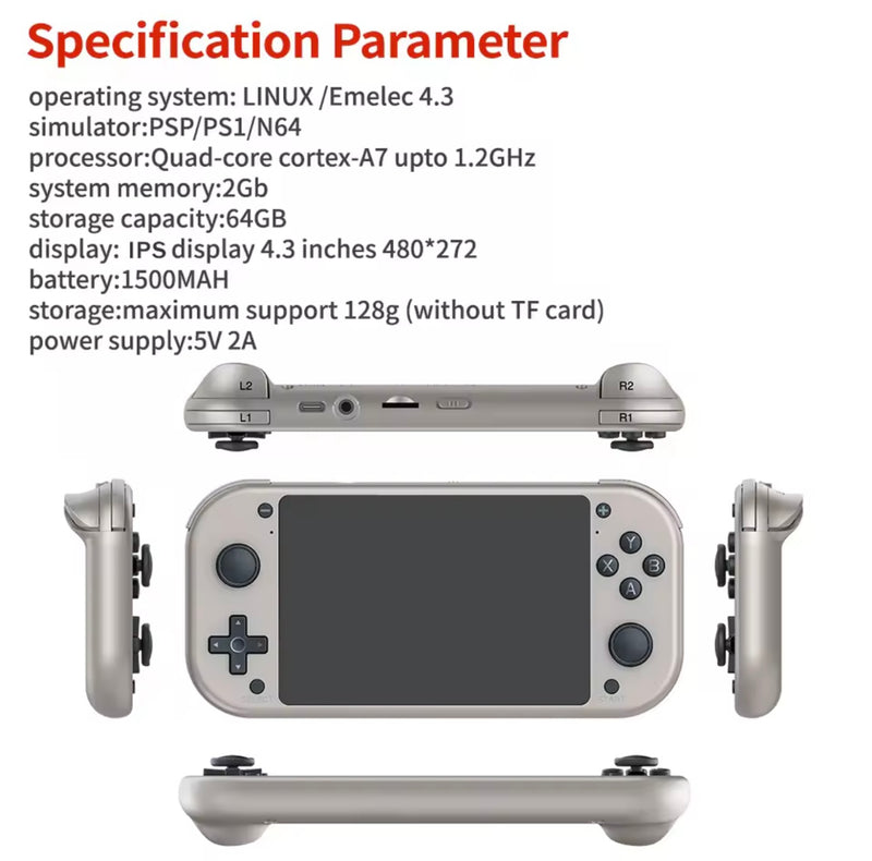 Video Game M17 Portátil Console