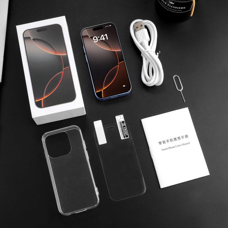 Mini 17Pro Max Android Mini Smartphone 3G WCDMA Dual SIM Cards Standby 16 GB ROM Google Play Store WiFi 3,75