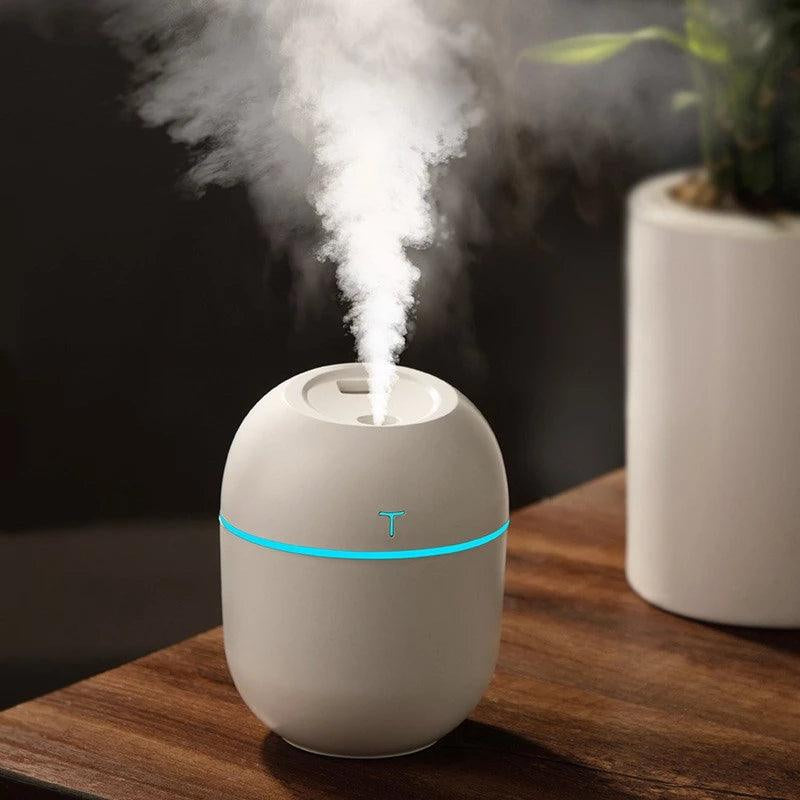Mini Umidificador de Ar Portátil USB Silencioso e de Fácil Uso