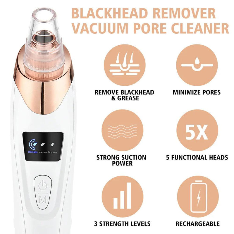 Removedor Elétrico de Cravos, Acne e Espinhas